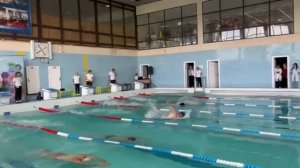 Видеоролик с краевого спортивного мероприятия «Турнир по плаванию», который прошел в УСК ПСХК