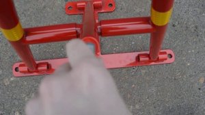 Парковочный барьер на шестигранном ключе