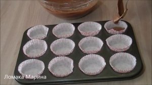 ?Шоколадные кексы на сметане за 5 минут + время выпечки