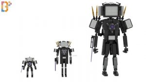All Skibidi Toilets Lego (Collection #7): Noob, Pro, HACKER!!! / (Skibidi Toilet)
