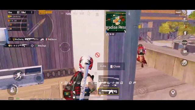 DARLING OP || VIVO S1 PUBG TEST || PUBG MOBILE MONTAGE #DARLINGOP