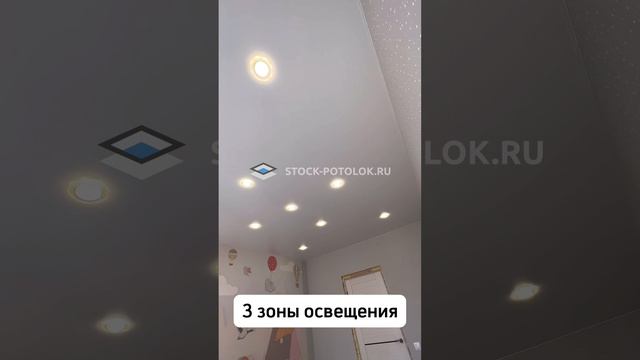 СТОК-ПОТОЛОК в детской.