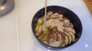 шарлотка с грушей / рецепт пп без сахара