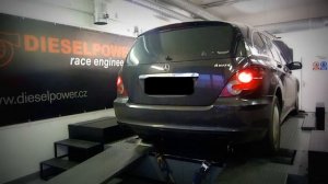 Mercedes-Benz R320 3.0CDI + SW - DIESELPOWER dyno tuning: www.dp-race.com