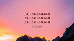 RIP, Love - Faouzia (Lyrics)