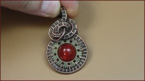 Кулон из проволоки своими руками в технике wire wrapped. Мастер класс - слайды.