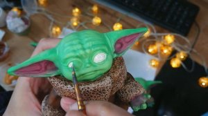 Малыш Йода/ Baby Yoda/ Скульптурки
