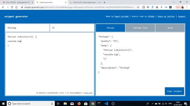 Code Faster with Visual Studio Code Snippet Generator