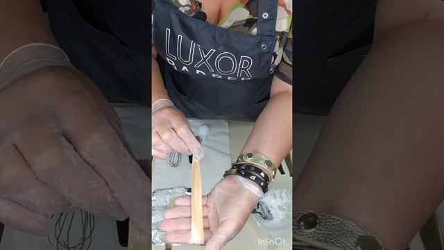 Осветляющая пудра для волос с кератином и аргановым маслом от LUXOR в закрытой и открытой технике