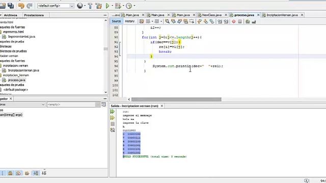 ENCRIPTACION VERNAM EN JAVA 3 смотреть онлайн