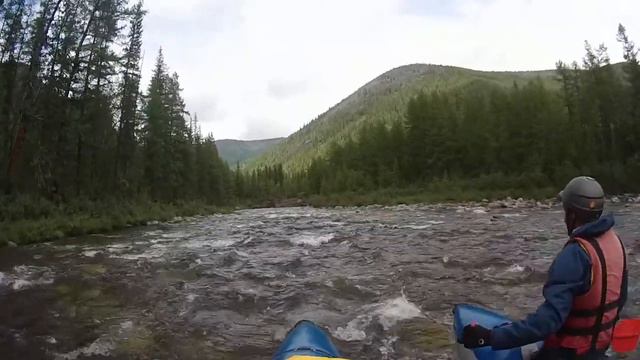 Саяны р.Хайт впадение в Большую Белую.
