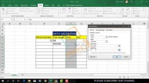 59. Data Validation -Class#59  -Microsoft Excel 2019 Complete -Course  -Urdu -Hindi