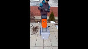 Первый запуск садового измельчителя PATRIOT SE 24