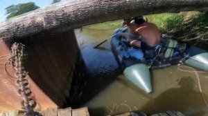 Сплав на плоту по реке Нерусса часть 2