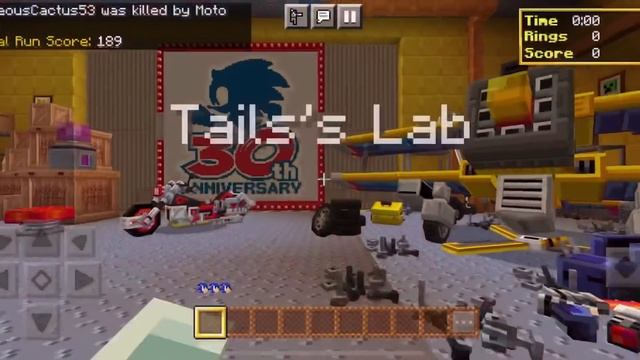 Sonic The Hedgehog DLC in Minecraft PE смотреть онлайн