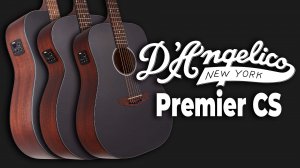 Акустики DAngelico Premier CS - эксклюзив от Guitar Center