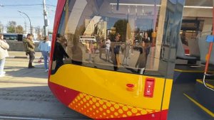 Выставка трамваев. Тула. День города 2022