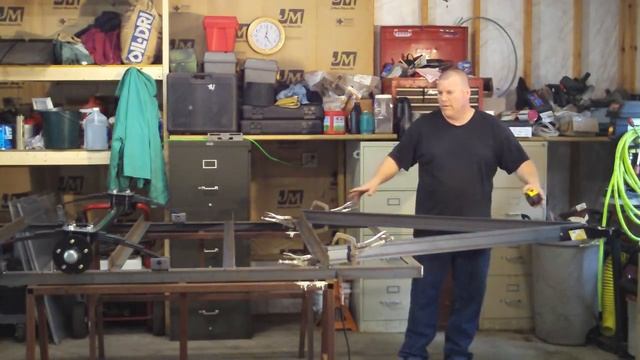 How to Build a Utility Trailer Full Video Parts 1-9 HD смотреть онлайн