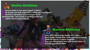 FF BE 7 Stars Ramza and Delita Review: Breaking Bard (#499)