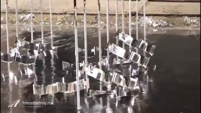 Цинкование рожков для укладки кабелей метрополитена