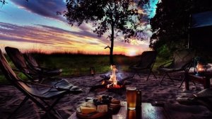 ? Звуки летнего вечера у костра - восстановление сил ? отдых / релакс ?