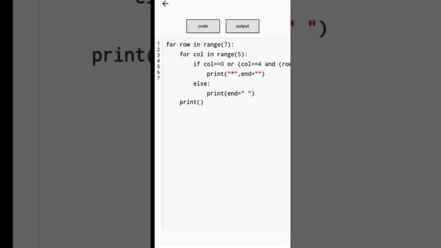 R letter pattern tutorial in python ll coding with Bhuvee