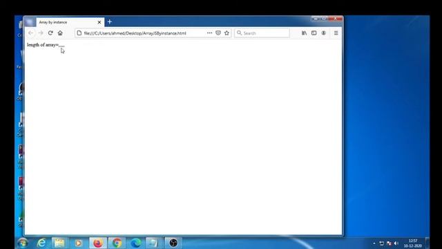 javaScript Tutorial For Beginners | 13. How to create array in javascript I Array by instance
