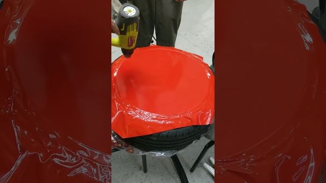 Оклейка колесного диска пленкой смотреть онлайн