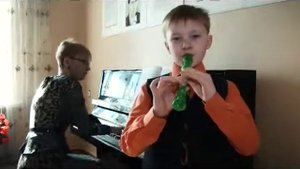Блохин Тимофей 10 лет блокфлейта Дж. Перголези Сицилиа
