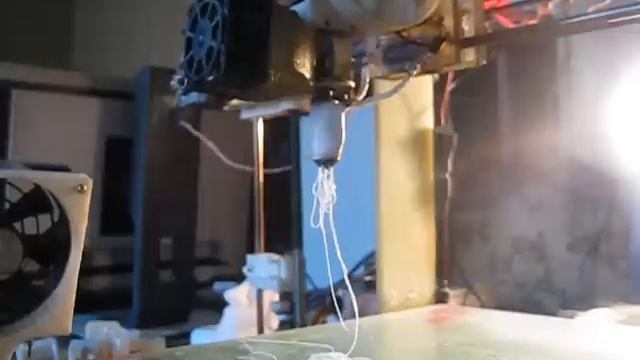 Экструзия АБС - скорость 1000мм/мин, сопло 0,35мм смотреть онлайн