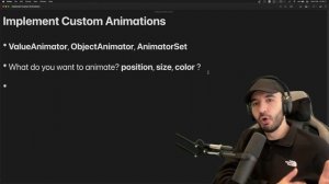 Android Developer Interview Question: Custom Animations