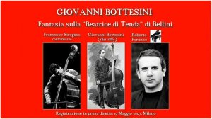 Giovanni Bottesini: Fantasia sulla Beatrice di Tenda di Bellini / F. Siragusa - R. Paruzzo