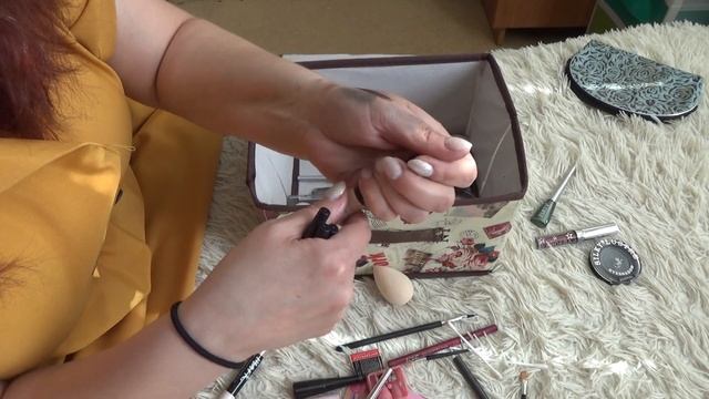 Бьюти влог. Часть 2.  Косметика. Разбираю косметику. Организация косметики. Расхламление. смотреть онлайн