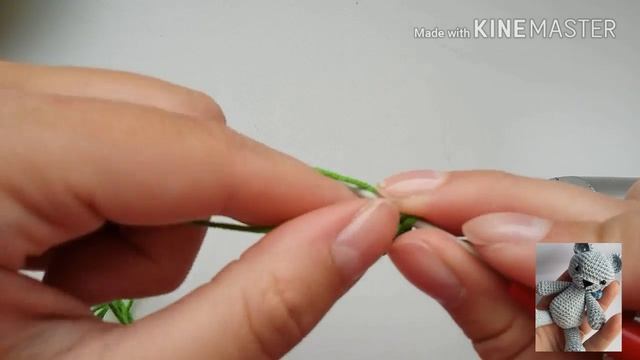 Корзинка из шнура крючком/crochet basket