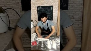 Формовка багетов / Хлеб на закваске Левито Мадре / Как сделать Хлеб на закваске