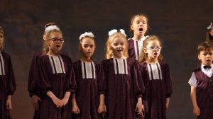 Ангел-хранитель. Музыка Й. Брамс. Русский текст Ю. Фадеева. Детский хор. Студия "ДиВиСи"