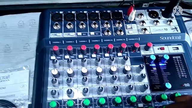 MIXER SOUNDCRAFT Signature 10 mantab brow...