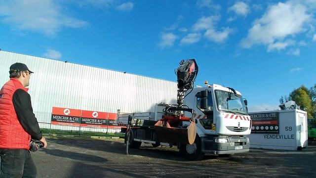 MIDLUM 270 DXI BENNE + GRUE + LEVE PILONNEUSE - AN 2012 - 161220 KMS смотреть онлайн