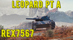 LEOPARD PT A, ЭЛЬ-ХАЛЛУФ! Разбираем ошибки) Как играть?) World of Tanks