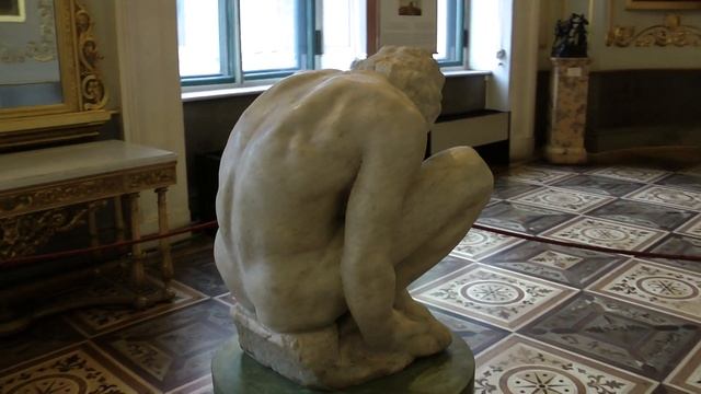 Мой Эрмитаж. Скорчившийся мальчик Микельанджело