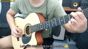 CUVAVE CUBE BABY ACOUSTIC GUITAR DEMO | Cube Baby to Acoustic Guitar: W/ Free Gibson Humming Bird I