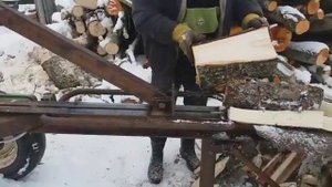 Дровокол механический,колем дрова