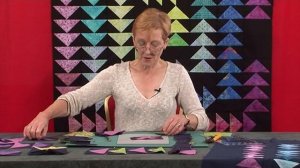 3D Flying Geese Patchwork with Jennie Rayment (Taster Video)