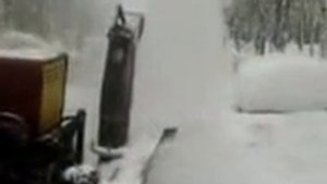 испытание снегоротора на т-25