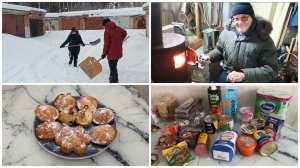 ВСЯ ЕДА ЗАКОНЧИЛАСЬ/ПАПА СМОТРИТ МОИ ВИДЕО/ДЕТИ ПОМОГАЮТ ДЕДУШКЕКЕКСЫ НА СМЕТАНЕПОДАРОК ОТ ОАОРЖД