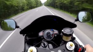 Yamaha YZF-R6 240KM В ЧАС, ВИЛЛИ