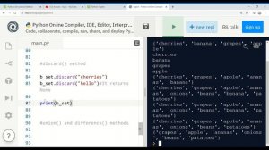 Python for Beginners | Sets