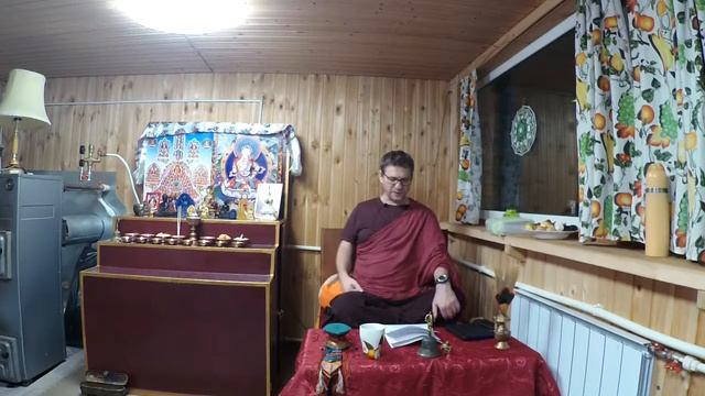 Лама Игорь, практика принятие Прибежища