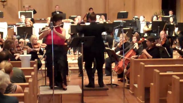 Christina Reedis plays "Fantaisie Brillante pour la Flute" - Pt 2 смотреть онлайн