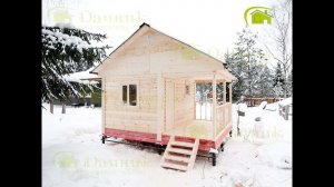 Обзор бани 3х4 СНТ "Химик" ||| СК Дачник